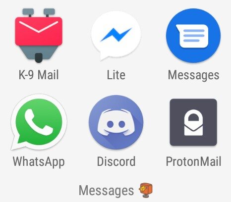 List of apps related to Messages