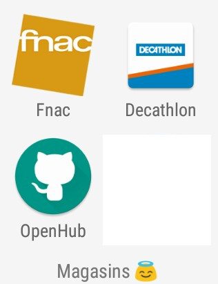 List of apps related to shops