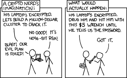 Nerd dream about Security (https://xkcd.com/538/)